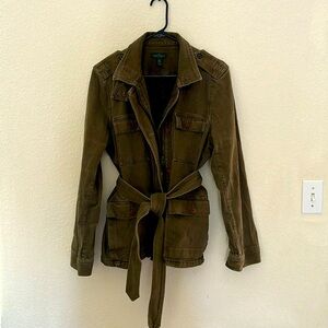 LRL Lauren Jeans Co. Cargo Coat XL